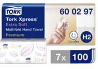 Vouwhanddoek Tork Express Multifold H2 Premium 2-laags 100st wit 600297