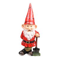 Farmwood Kabouter met Schop tuinbeeld - thumbnail