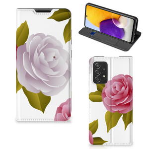 Samsung Galaxy A72 (5G/4G) Smart Cover Roses