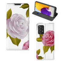 Samsung Galaxy A72 (5G/4G) Smart Cover Roses - thumbnail