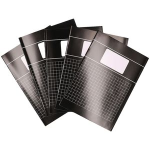 Voordeelpakket 5x A4 ruitjes schriften 10 mm   -