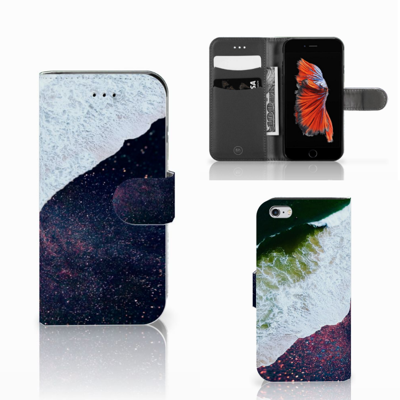 Apple iPhone 6 | 6s | Book Case | Sea in Space