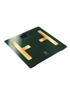 Berlinger Haus 9108 - Digitale badkamer BODYFAT weegschaal - 150 kg - emerald collection
