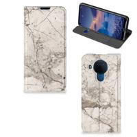 Nokia 5.4 | Standcase | Marmer Beige