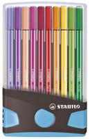Stabilo pen 68 ColorParade viltstiften 20 kleuren turquoise