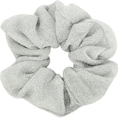 scrunchie Glitter Silver