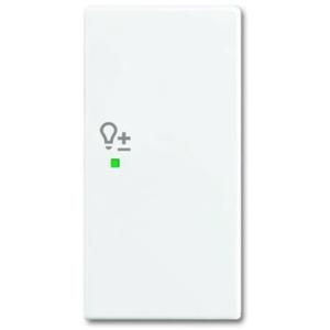 Busch-Jaeger 2CKA006220A0367 Afdekking 2-voudig free@home Zuiver wit (RAL 9010), Wit 1 stuk(s)