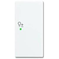 Busch-Jaeger 2CKA006220A0367 Afdekking 2-voudig free@home Zuiver wit (RAL 9010), Wit 1 stuk(s)