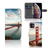 Apple iPhone 11 Flip Cover Golden Gate Bridge