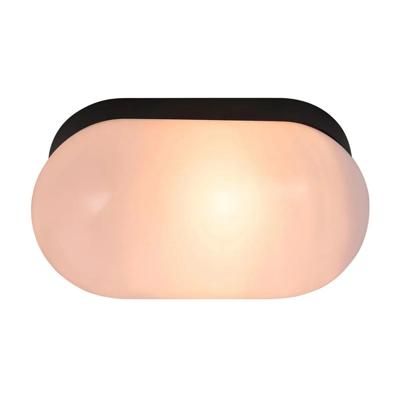 Wandlamp badkamer zwart E27 fitting dimbaar &apos;Nordlux Foam&apos;
