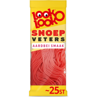 LookOLook Snoepveters Aardbei Vegan 25 stuks bij Jumbo