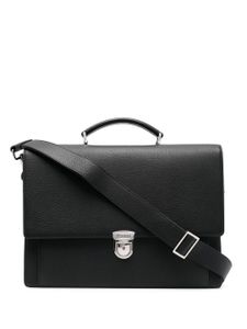 Aspinal Of London porte-documents City Laptop en cuir - Noir