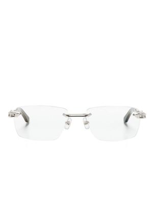 Maybach eyewear lunettes de vue à monture rectangulaire - Tons neutres