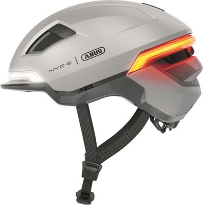 Abus smart helm hyp-e gleam silver s 51-55cm