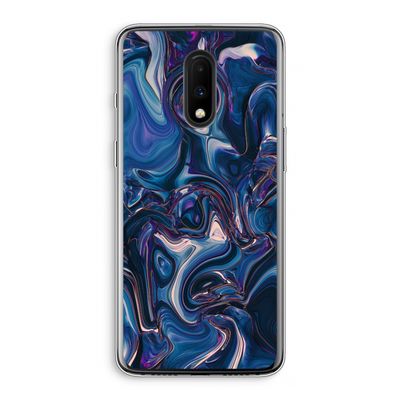 Mirrored Mirage: OnePlus 7 Transparant Hoesje