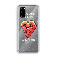 One In A Melon: Samsung Galaxy S20 Transparant Hoesje One In A Melon: Samsung Galaxy S20 Transparant Hoesje