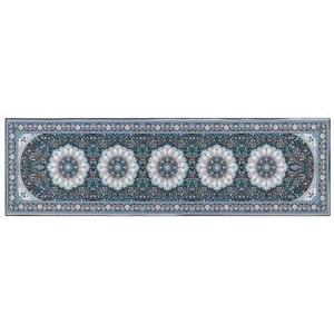 Beliani - GEDIZ - Loper tapijt - Blauw - 60 x 200 cm - Polyester