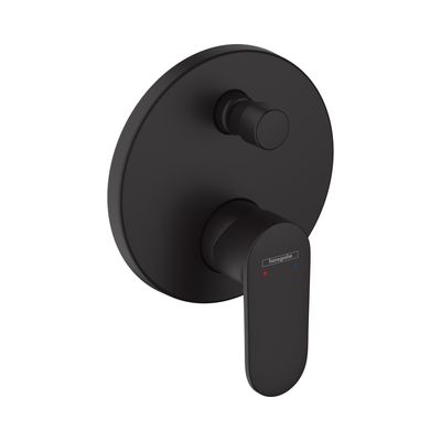 Hansgrohe Afbouwdeel Inbouw Badmengkraan Vernis Blend Eengreeps Mat Zwart