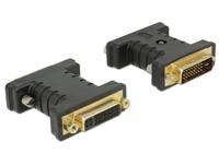 DeLOCK 63313 1 x DVI 24+1 1 x DVI 24+5 Zwart kabeladapter/verloopstukje
