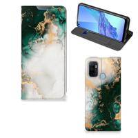 Standcase voor OPPO A53 | A53s Marmer Groen