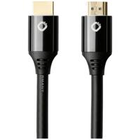 Oehlbach D1C92496 HDMI-kabel HDMI Aansluitkabel HDMI-A-stekker, HDMI-A-stekker 5.00 m Zwart 8K UHD, Vergulde steekcontacten