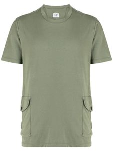 C.P. Company t-shirt en coton à poches cargo - Vert