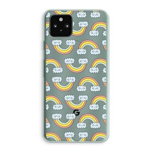 Regenboog: Google Pixel 5a 5G Transparant Hoesje