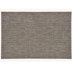 1x Rechthoekige placemats lurex bruin/goud kunststof 45 x 30 cm