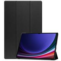 Accezz Trifold Bookcase Samsung Galaxy Tab S9 Ultra Tablethoesje Zwart