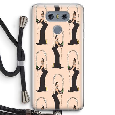 Pop Some Kim: LG G6 Transparant Hoesje met koord