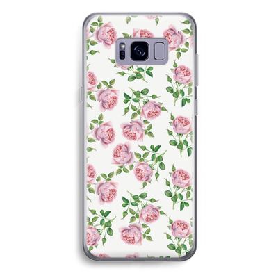Kleine roosjes: Samsung Galaxy S8 Plus Transparant Hoesje