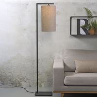 its about RoMi Vloerlamp 'Boston' Langwerpig, 160cm, kleur Donkerbeige its about RoMi Vloerlamp 'Boston' Langwerpig, 160cm, kleur Donkerbeige