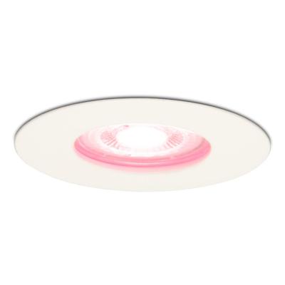 Bari Smart inbouwspot - IP65 waterdicht - Wifi + Bluetooth - RGBWW - GU10 - Google Home, Amazon Alexa en Siri - Wit - Badkamer, binnen en buiten