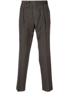 Dell'oglio pantalon de costume à coupe fuselée - Gris