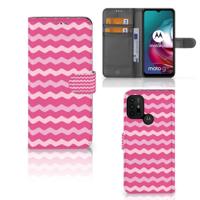 Motorola Moto G10 | G20 | G30 | Telefoon Hoesje | Waves Pink