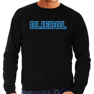 Foute Kersttrui/sweater voor heren - oliebol - blauw - oliebollen - kerst/nieuwjaar