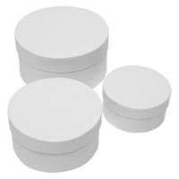 Colorations - papier-mache dozen rond, 3st.