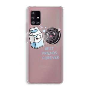 Best Friend Forever: Samsung Galaxy A51 5G Transparant Hoesje