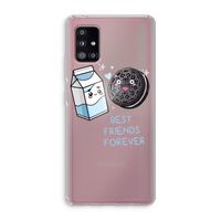 Best Friend Forever: Samsung Galaxy A51 5G Transparant Hoesje