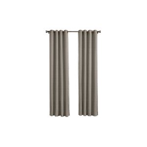 Larson - Luxe geweven blackout gordijn - met ringen - 3m x 2.5m - Taupe