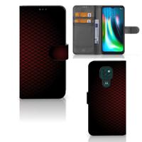 Motorola Moto G9 Play | E7 Plus | Telefoon Hoesje | Geruit Rood