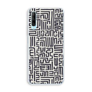 Moroccan Print: Huawei P Smart Pro Transparant Hoesje