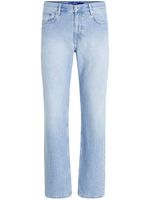 Karl Lagerfeld Jeans mid-rise straight-leg jeans - Bleu