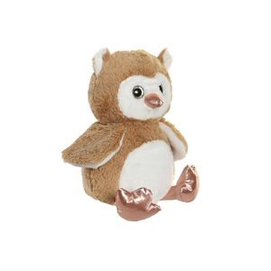 Uil vogel bruin knuffeldier van zachte pluche -  23 cm - bruin   -