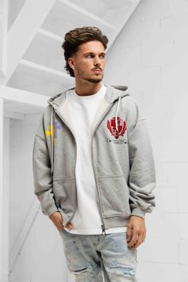 Fearless Blood Cross Vest Heren Grijs - Maat S - Kleur: Grijs | Soccerfanshop