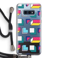 8-bit N°7: Samsung Galaxy S10e Transparant Hoesje met koord