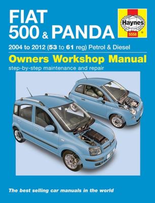 Haynes Werkplaatshandboek Fiat 500 & Panda (2004-2012) 5558