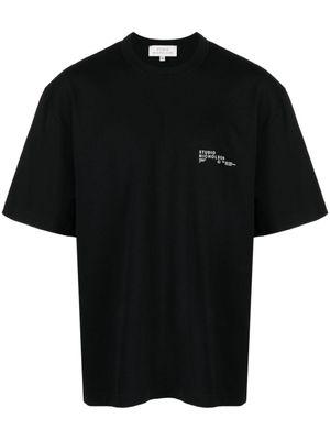 Studio Nicholson t-shirt Module en coton - Noir