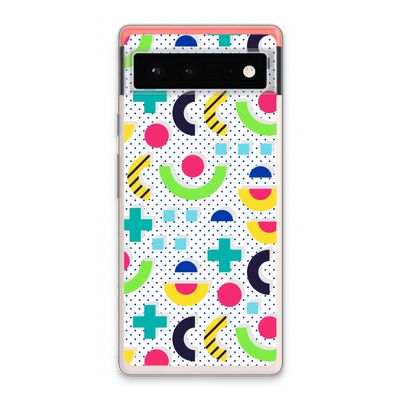 8-bit N°1: Google Pixel 6 Transparant Hoesje