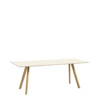 HAY CPH30 Eettafel 200 x 90 cm. - Mat Gelakt/Gebroken Wit Linoleum - thumbnail